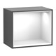 V&B Regalmodul Wandbeleuchtung Finion 41,8x35,6x27cm, Reg glo wh., Anthrac. m-1