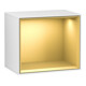 V&B Regalmodul Wandbeleuchtung Finion 41,8x35,6x27cm, Reg gol m, glo wh. Lac-1