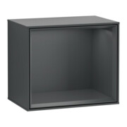 V&B Regalmodul Wandbeleuchtung Finion 41,8x35,6x27cm, Reg md bl., md bl. m Lac