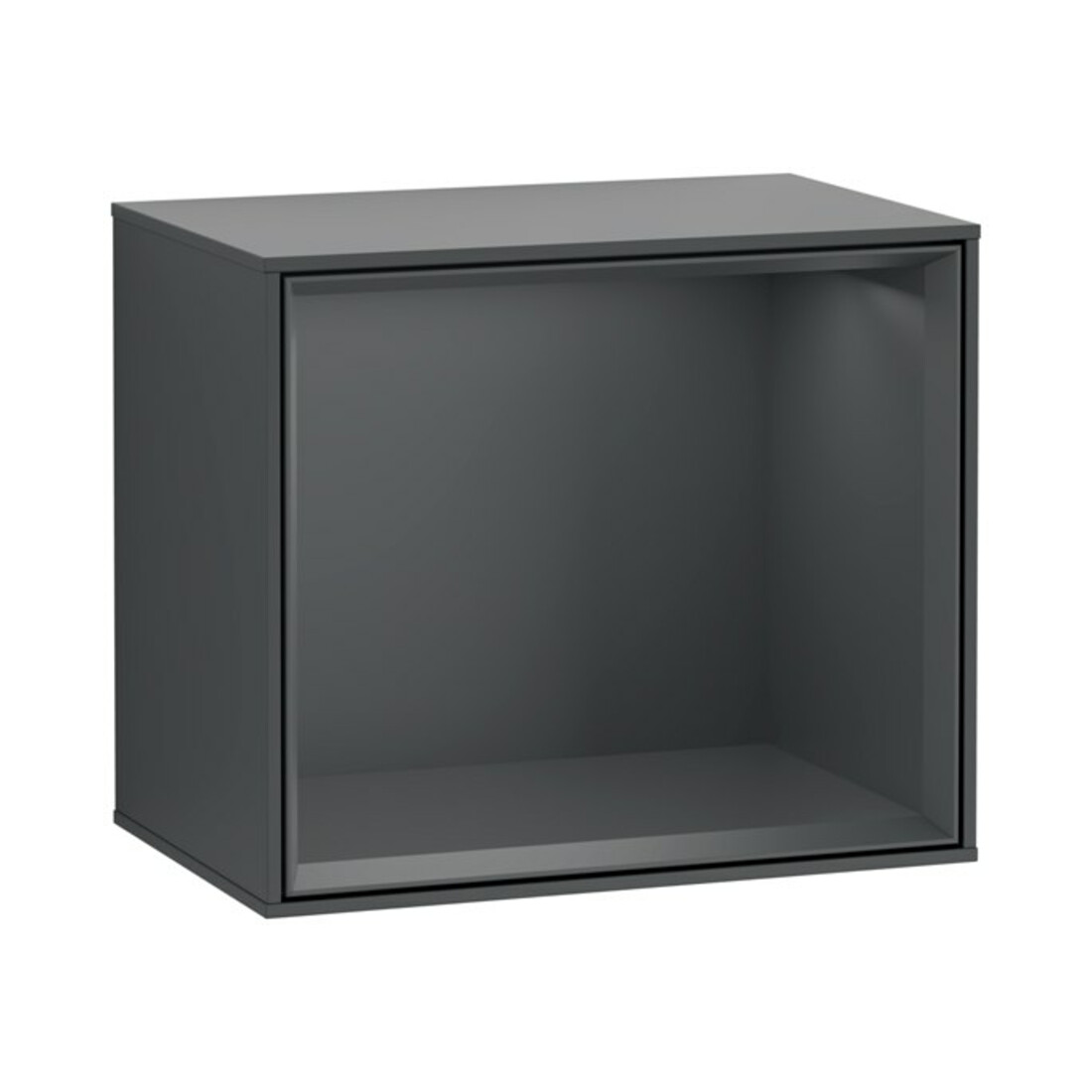 V&B Regalmodul Wandbeleuchtung Finion 41,8x35,6x27cm, Reg md bl., md bl. m Lac