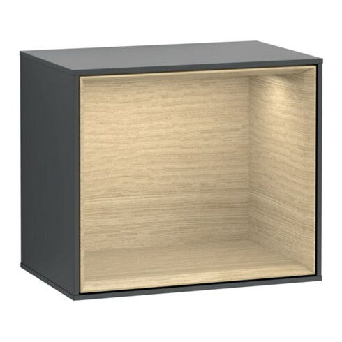 V&B Regalmodul Wandbeleuchtung Finion 41,8x35,6x27cm, Reg Oa ven, md bl. m Lac