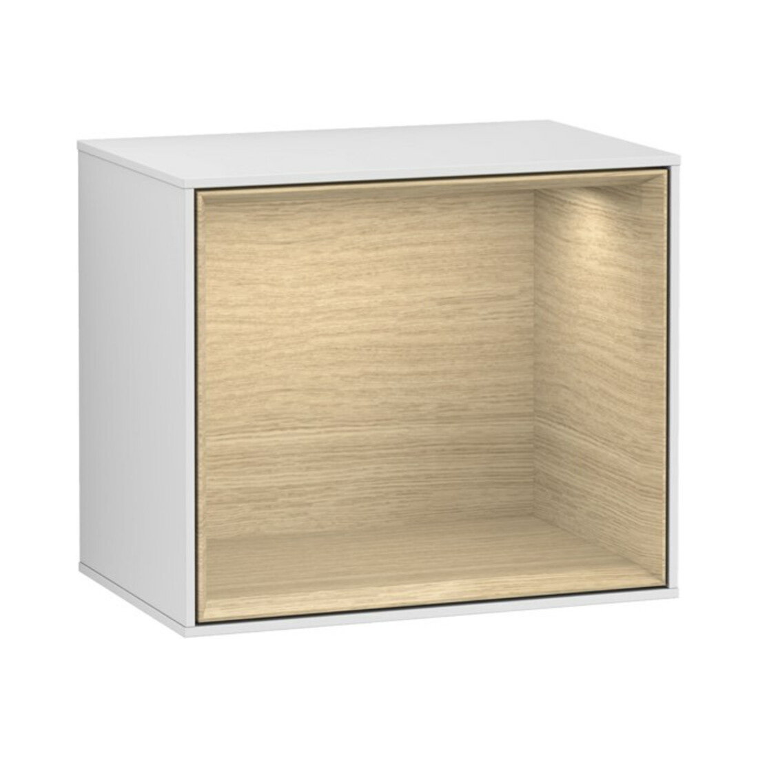 V&B Regalmodul Wandbeleuchtung Finion 41,8x35,6x27cm, Reg Oa ven, wh. m Lac