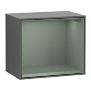 V&B Regalmodul Wandbeleuchtung Finion 41,8x35,6x27cm, Reg Oli. m, Anthrac. m