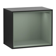 V&B Regalmodul Wandbeleuchtung Finion 41,8x35,6x27cm, Reg Oli. m, bla m Lac
