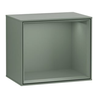 V&B Regalmodul Wandbeleuchtung Finion 41,8x35,6x27cm, Reg Oli. m, Oli. m Lac