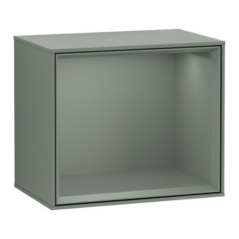V&B Regalmodul Wandbeleuchtung Finion 41,8x35,6x27cm, Reg Oli. m, Oli. m Lac