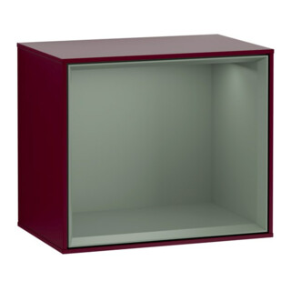 V&B Regalmodul Wandbeleuchtung Finion 41,8x35,6x27cm, Reg Oli. m, Peony Matt