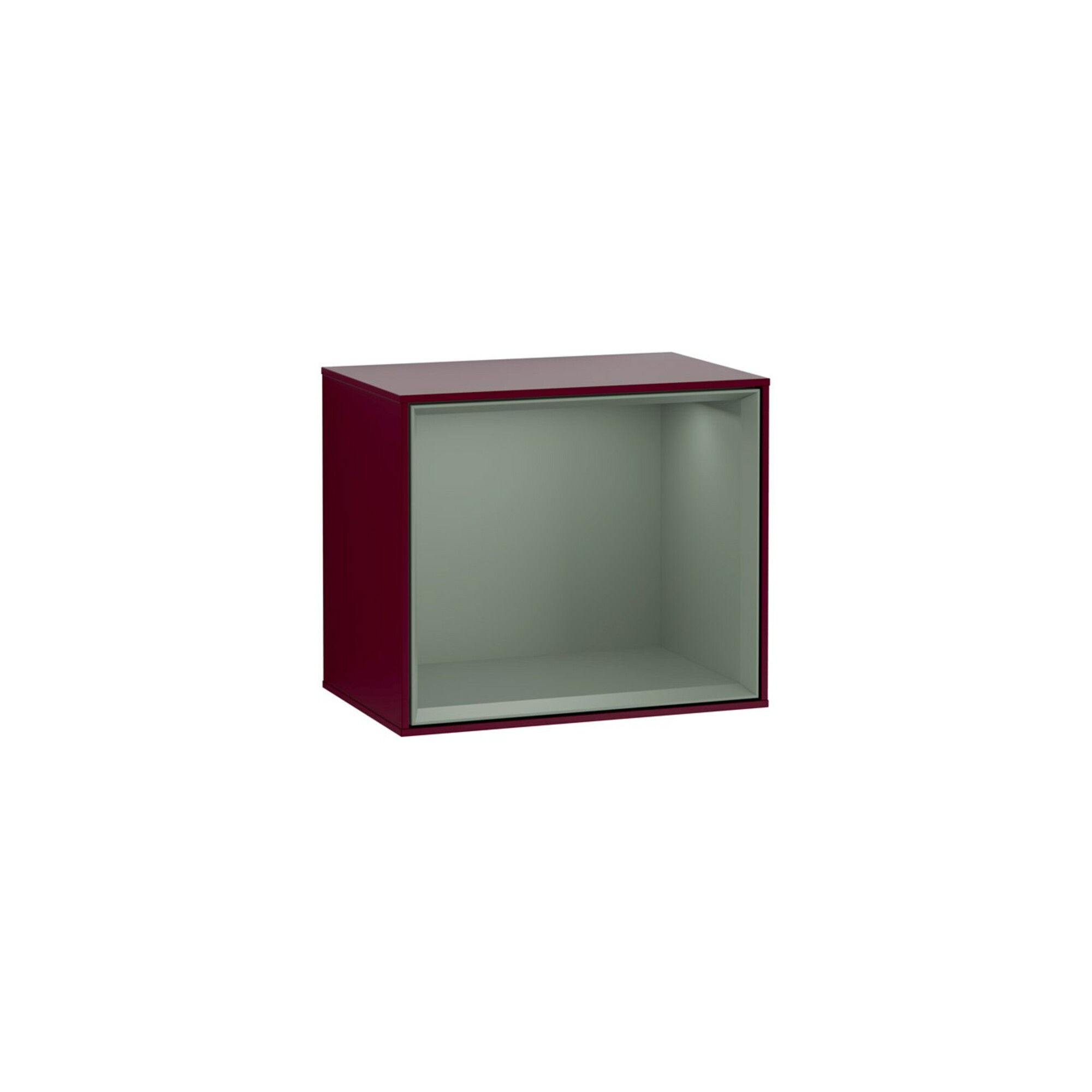 V&B Regalmodul Wandbeleuchtung Finion 41,8x35,6x27cm, Reg Oli. m, Peony Matt ; Villeroy & Boch