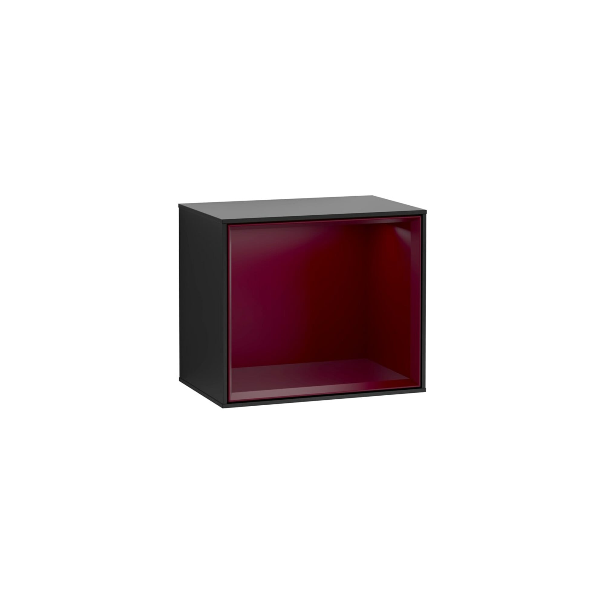 V&B Regalmodul Wandbeleuchtung Finion 41,8x35,6x27cm, Reg Peo m, bla m lacquer ; Villeroy & Boch