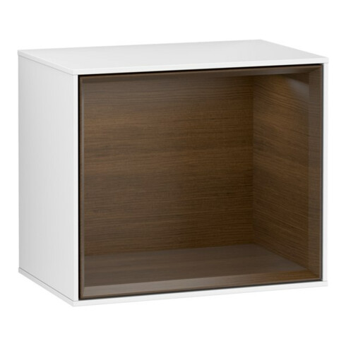V&B Regalmodul Wandbeleuchtung Finion 41,8x35,6x27cm, Reg wal ven, glo wh. Lac