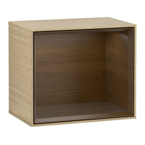 V&B Regalmodul Wandbeleuchtung Finion 41,8x35,6x27cm, Reg wal ven, Oak Veneer