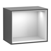 V&B Regalmodul Wandbeleuchtung Finion 41,8x35,6x27cm, Reg wh. m, Anthrac. matt