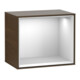 V&B Regalmodul Wandbeleuchtung Finion 41,8x35,6x27cm, Reg wh. m, Walnut veneer-1