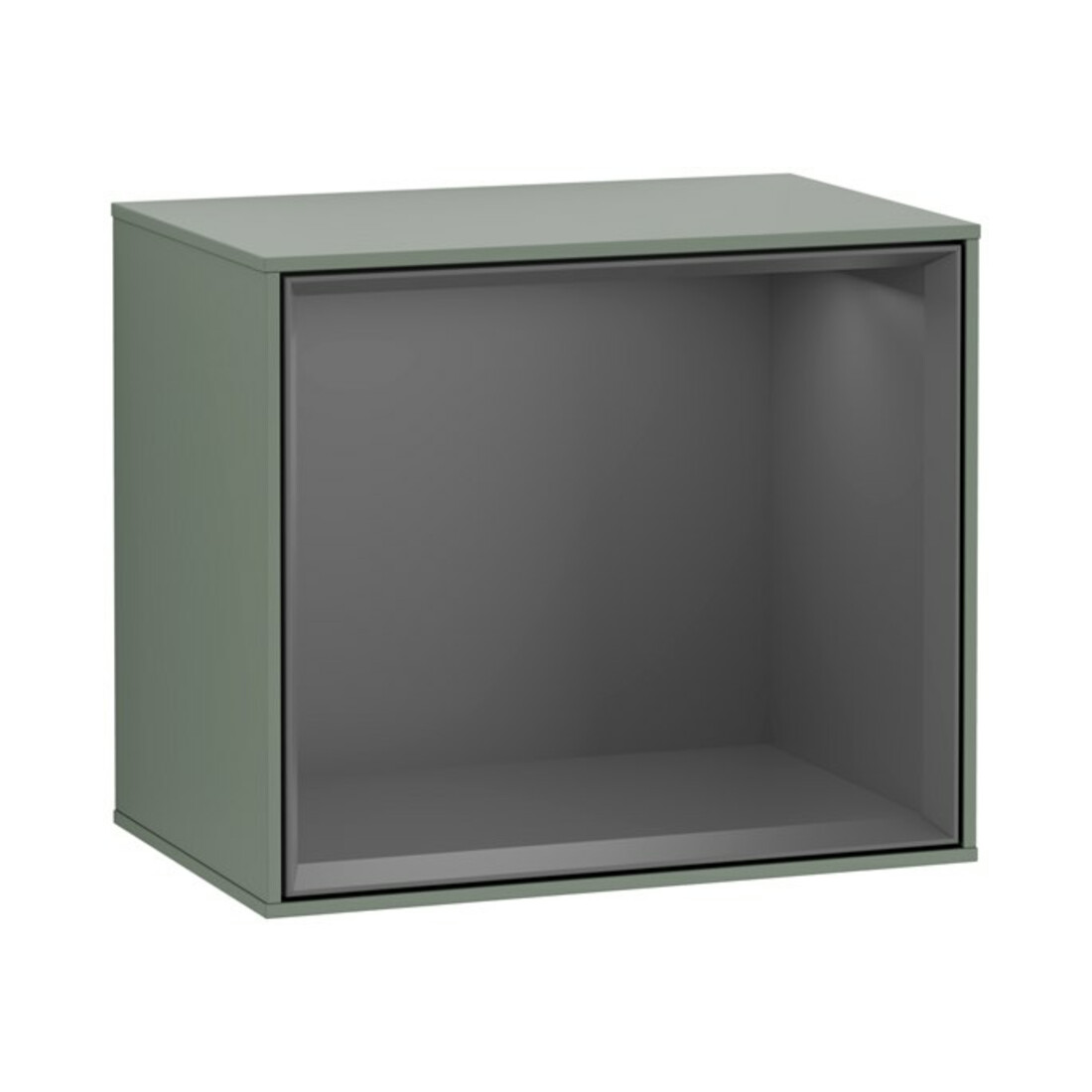 V&B Regalmodul Wandbeleuchtung Finion 41,8x35,6x27cm, Rg A m, Oli. m Lac