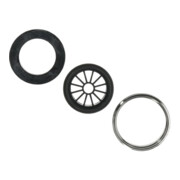 V&B Régulateur de débit 25x25mm, avec joint, acier inox massif