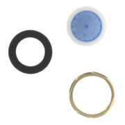 V&B Régulateur de débit 30x30 mm, avec joints, or