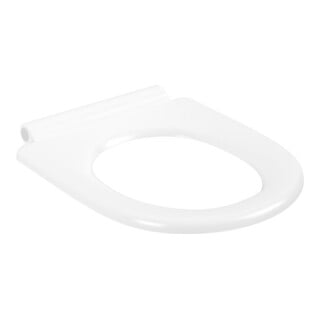 V&B Ringsitz VICARE charnières en acier inoxydable, blanc