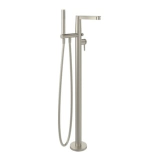 V&B Robinet de baignoire monocommande Conum sur pied, nickel brossé noir