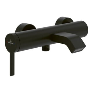 V&B Robinet de baignoire monocommande Dawn avec inverseur, clapet anti-retour, chromé, bleu