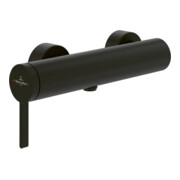 V&B Robinet de douche monocommande Dawn avec clapet anti-retour, montage mural, noir mat