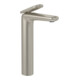 V&B Robinet de lavabo 2 trous ANTAO surélevé, avec vidage poussoir, nickel brossé bleu-1