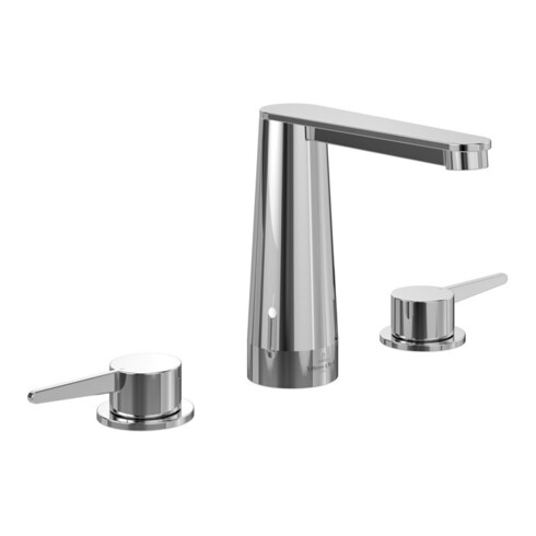 V&B Robinet de lavabo 3 trous Conum sans garniture de vidage, chrome