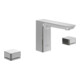 V&B Robinet de lavabo 3 trous Subway 3.0 bec fixe, sans garniture de vidage, chrome-1