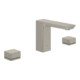 V&B Robinet de lavabo 3 trous Subway 3.0 sortie fixe, sans garniture, nickel brossé bleu-1