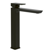 V&B Robinet de lavabo monocommande Subway 3.0 surélevé, sans garniture de vidage, noir mat