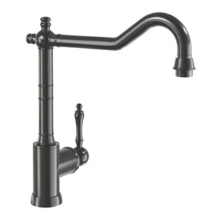 V&B Robinet mitigeur évier Avia 2.0 11,2 l/m, flexible, anthracite
