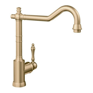 V&B Robinet mitigeur évier Avia 2.0 11,2 l/m, flexible, or
