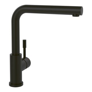 V&B Robinet mitigeur évier Steel Expert Compact-Window 45x275 mm, noir mat