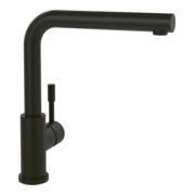 V&B Robinet mitigeur évier Steel Expert Compact-Window 45x275 mm, noir mat