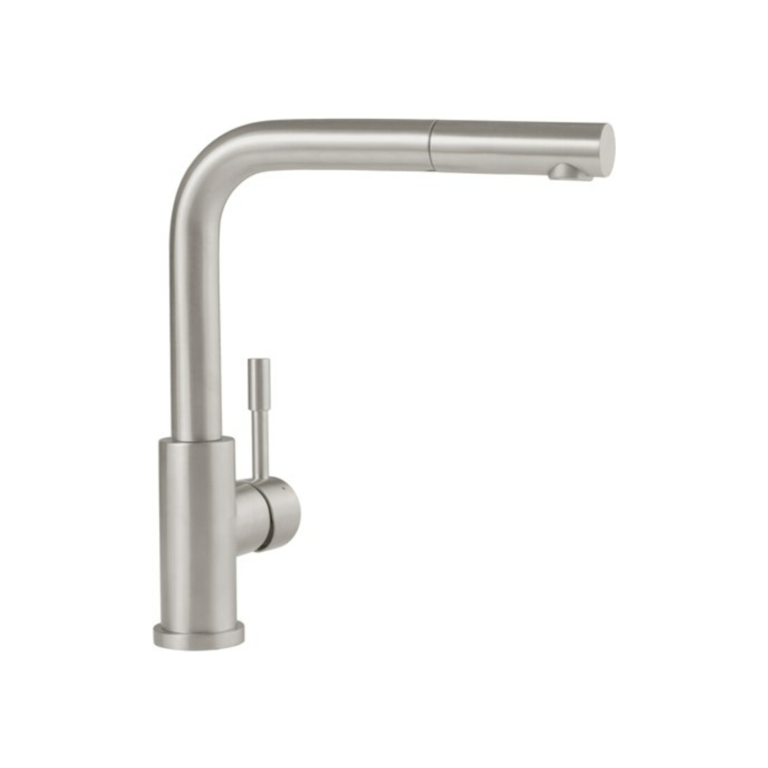 V&B Robinet mitigeur évier Steel Shower 11,7 l/min, extractible, noir mat