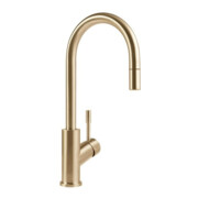 V&B Robinet mitigeur évier Umbrella Flex 11,5 l/min, extensible, or