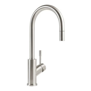 V&B Robinet mitigeur évier Umbrella Flex 11,5 l/min, extractible, acier inox massif