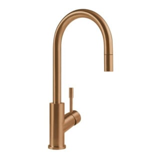 V&B Robinet mitigeur évier Umbrella Flex 11,5 l/min, extractible, bronze