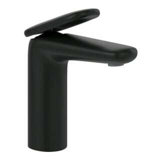 V&B Robinet mitigeur lavabo ANTAO avec vidage push-open, noir mat
