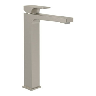 V&B Robinet mitigeur lavabo ARCHITECTURA SQUARE haut, m Pus-Op-Abl, inox brossé