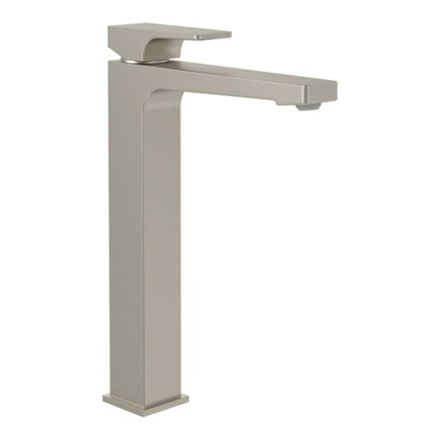 V&B Robinet mitigeur lavabo ARCHITECTURA SQUARE haut, m Pus-Op-Abl, inox brossé