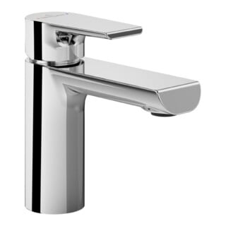 V&B Robinet mitigeur lavabo Liberty sans garniture vidage, régulateur réglable, chrome