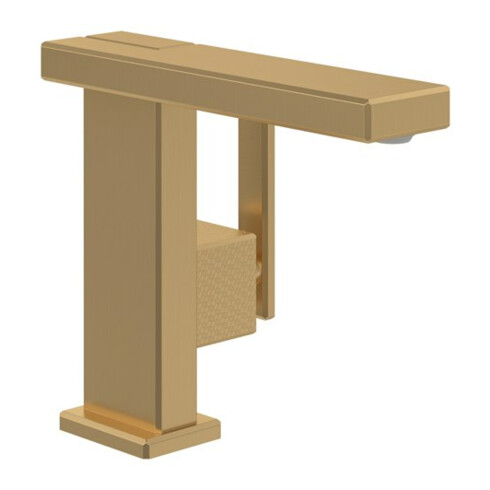V&B Robinet mitigeur lavabo Mettlach à levier unique, régulateur réglable, or brossé