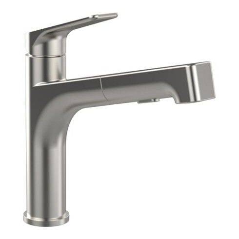 V&B Robinet mitigeur pour évier Junis Sky Shower, mousseur pivotant, noir mat