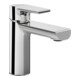 V&B Robinet monocommande Liberty pour lavabo avec tirette, régulateur réglable, chrome-1