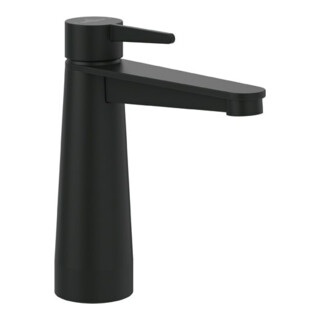 V&B Robinet monocommande pour lavabo Conum sans garniture de vidage, noir mat