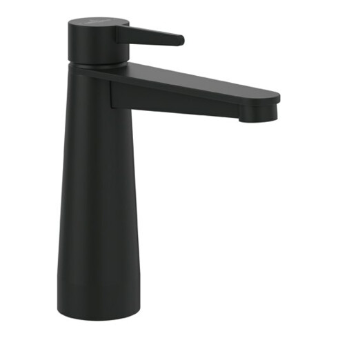 V&B Robinet monocommande pour lavabo Conum sans garniture de vidage, noir mat