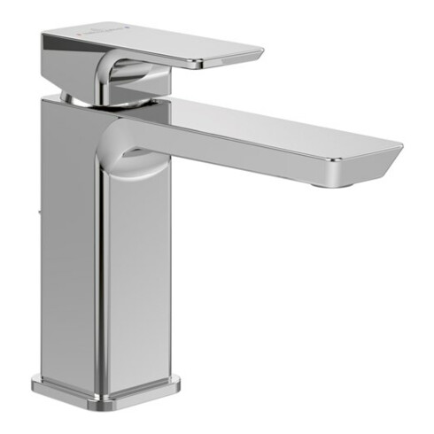V&B Robinet monocommande pour lavabo Subway 3.0 avec vidage à tirette, chrome