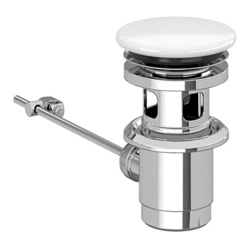 V&B Robinet vc, fermable, cache robinet céramique, blanc