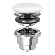 V&B Robinet vc, n schl., couvercle valve céramique, blanc