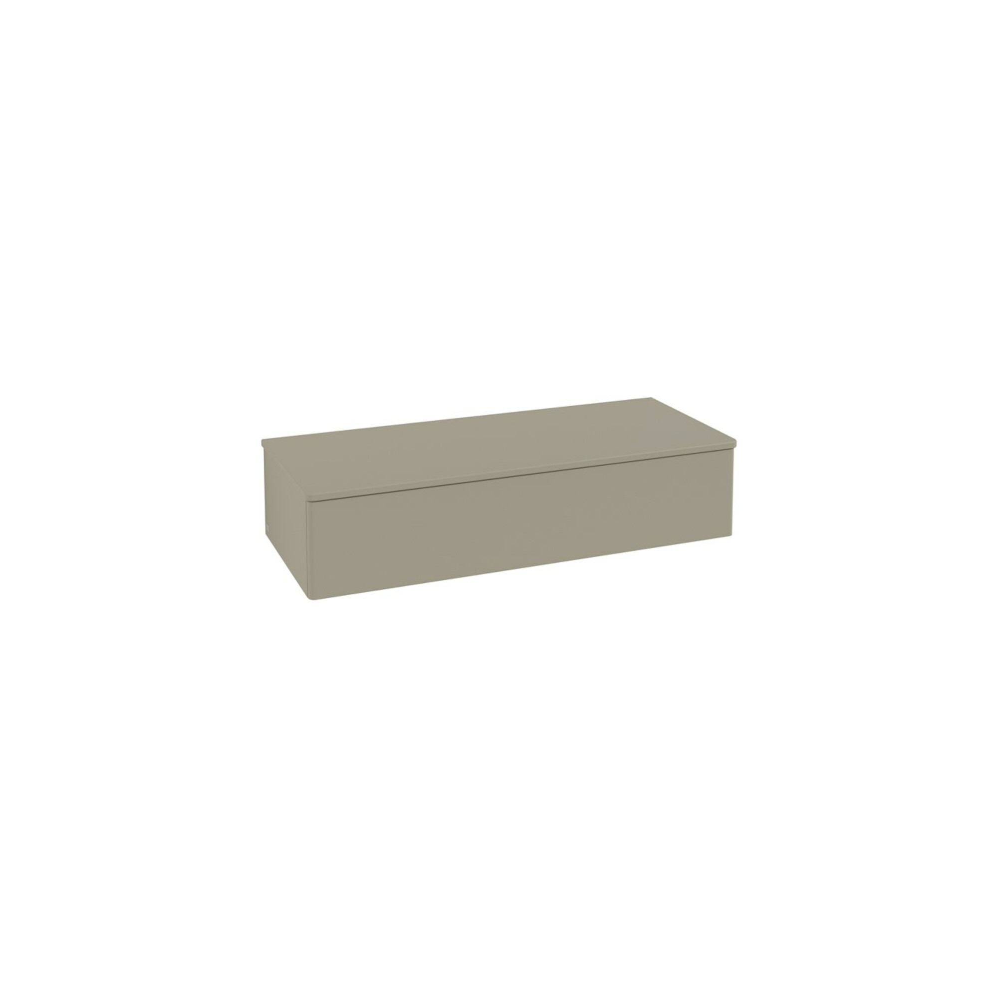 V&B SB ohne Frontstruktur -Beleuchtung Antao 120x26,8x50cm, WBP botti., bla m Lac ; Villeroy & Boch